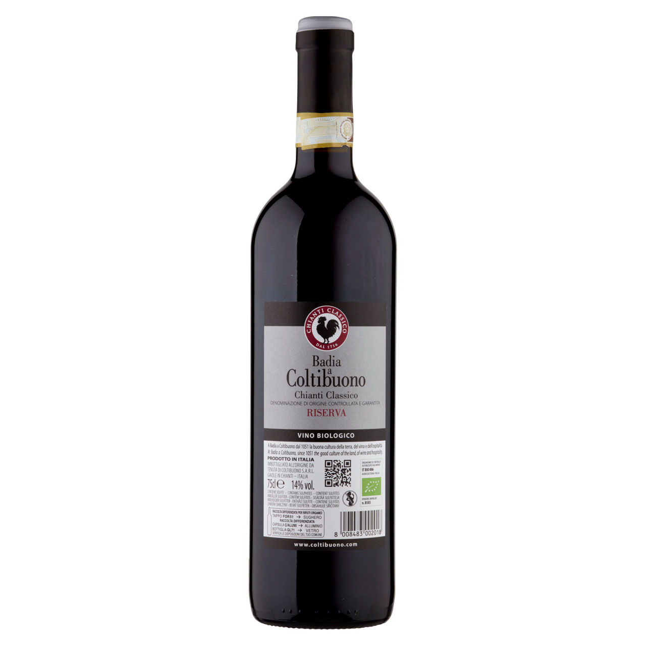 Vino rosso Chianti Classico DOCG Riserva Badia a Coltibuono 750 ml - Immagine 31
