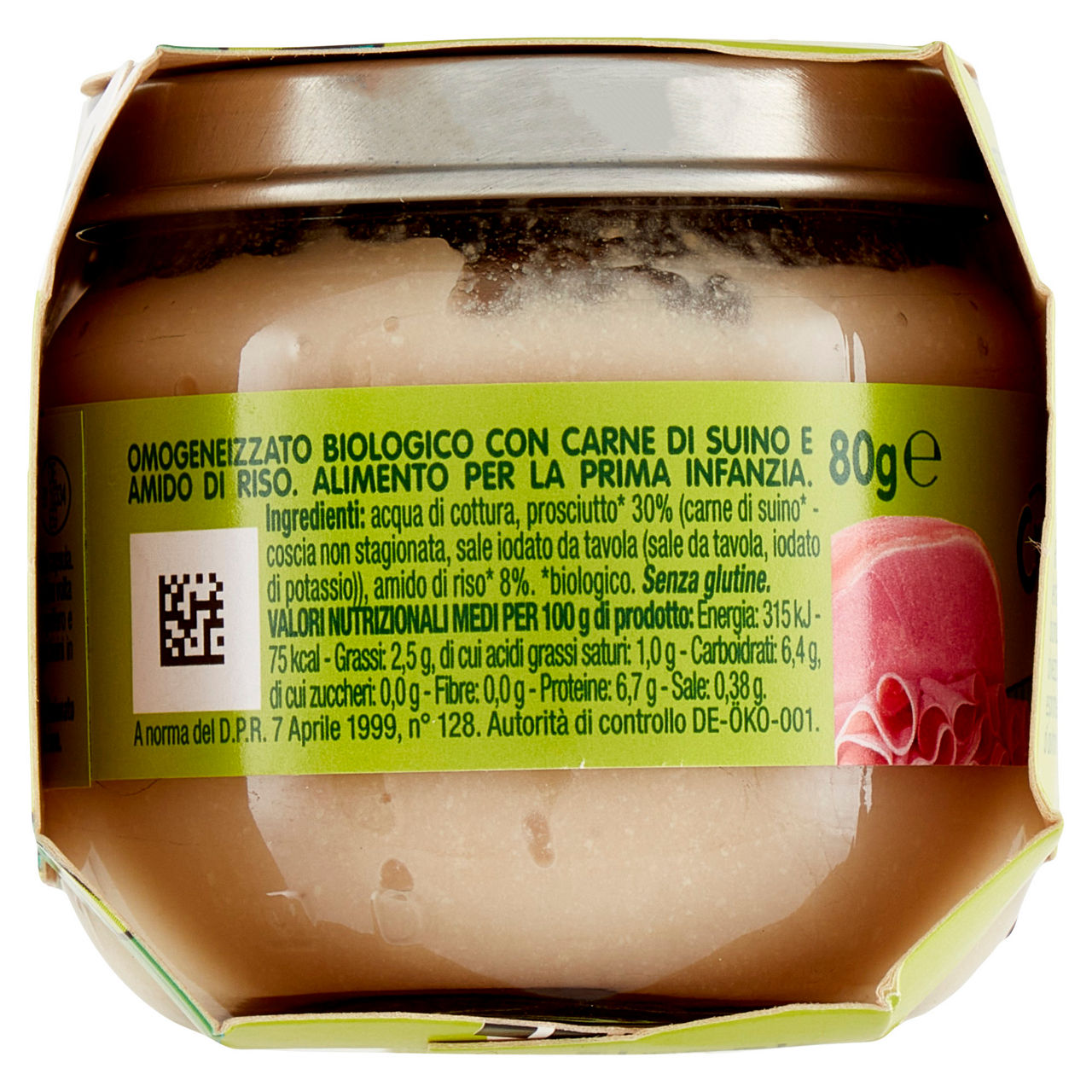 Omogeneizzato prosciutto cotto bio 2 pz x 80 gr - Immagine 21