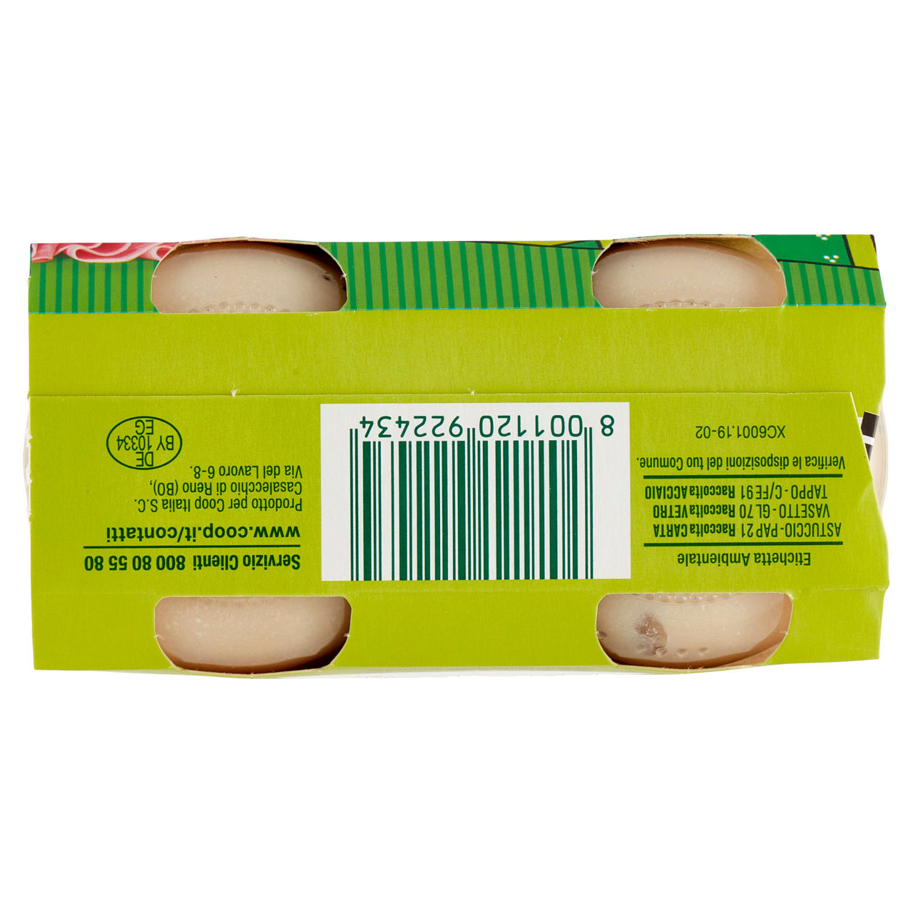 Omogeneizzato prosciutto cotto bio 2 pz x 80 gr - Immagine 51
