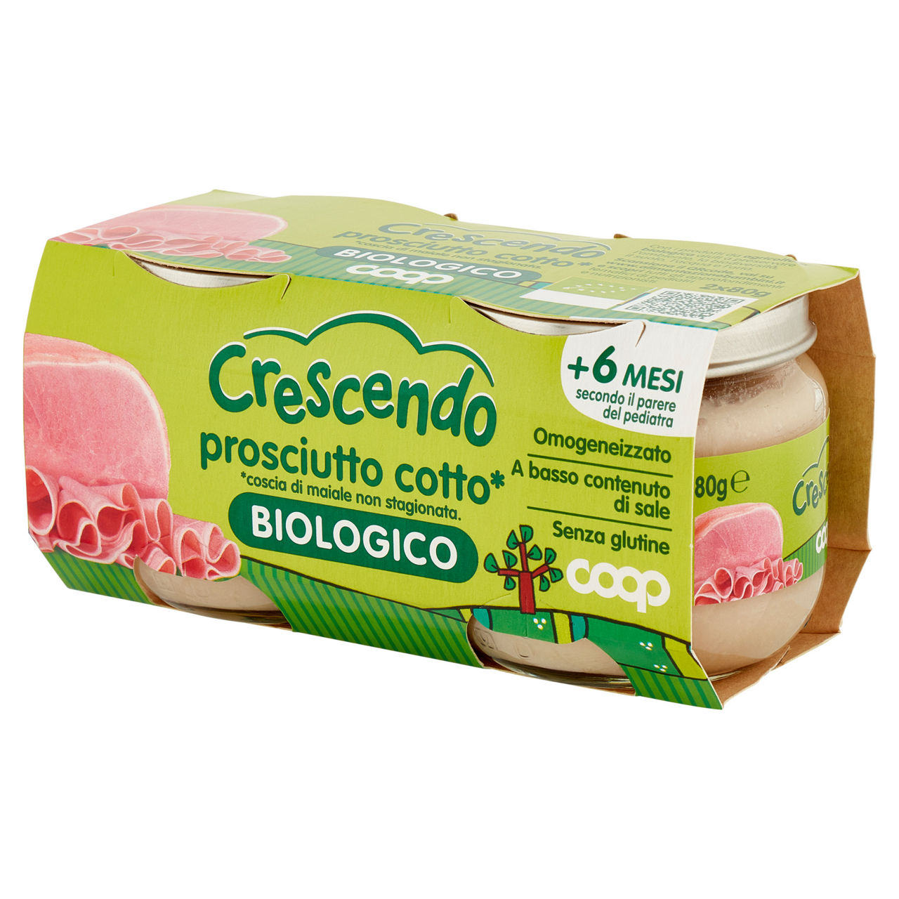 Omogeneizzato prosciutto cotto bio 2 pz x 80 gr - Immagine 41