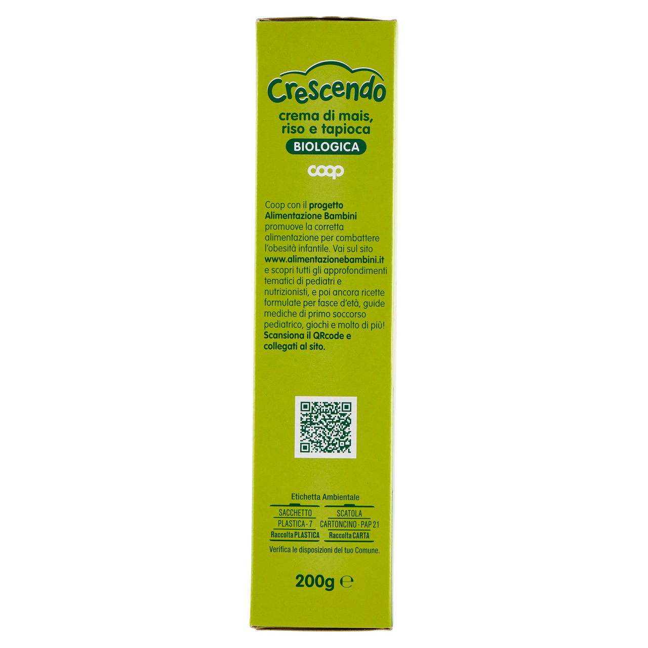 Crema di mais riso e tapioca bio 200 gr - Immagine 61