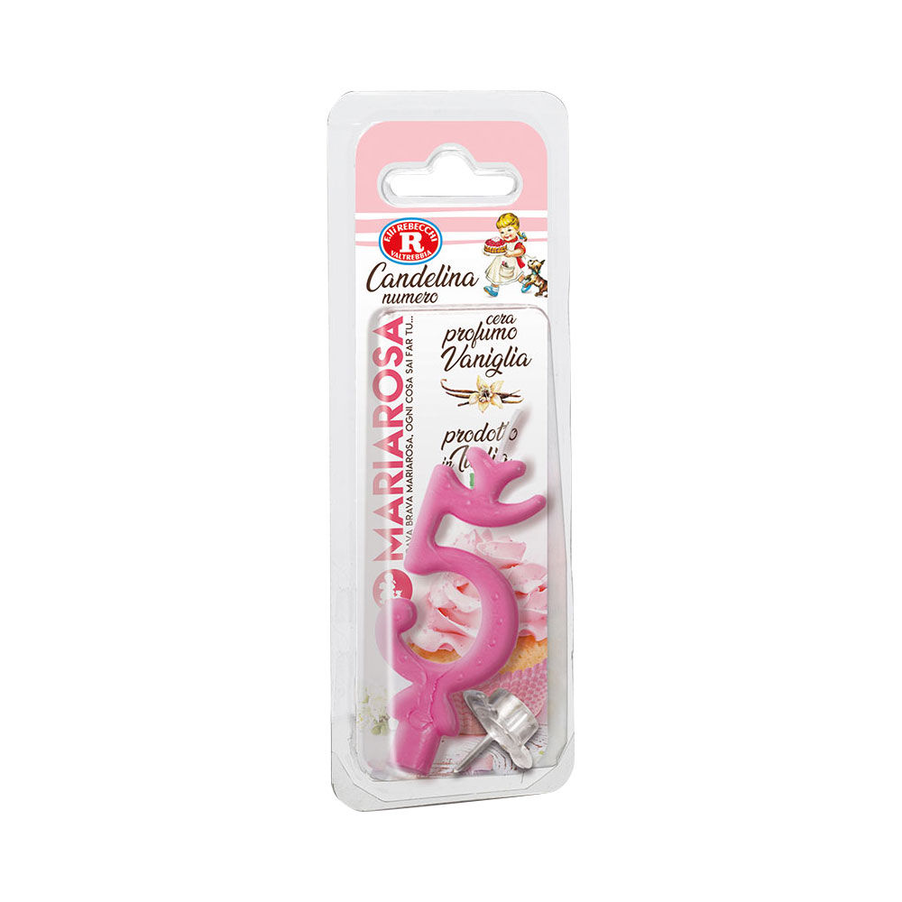 Candelina rosa n.5