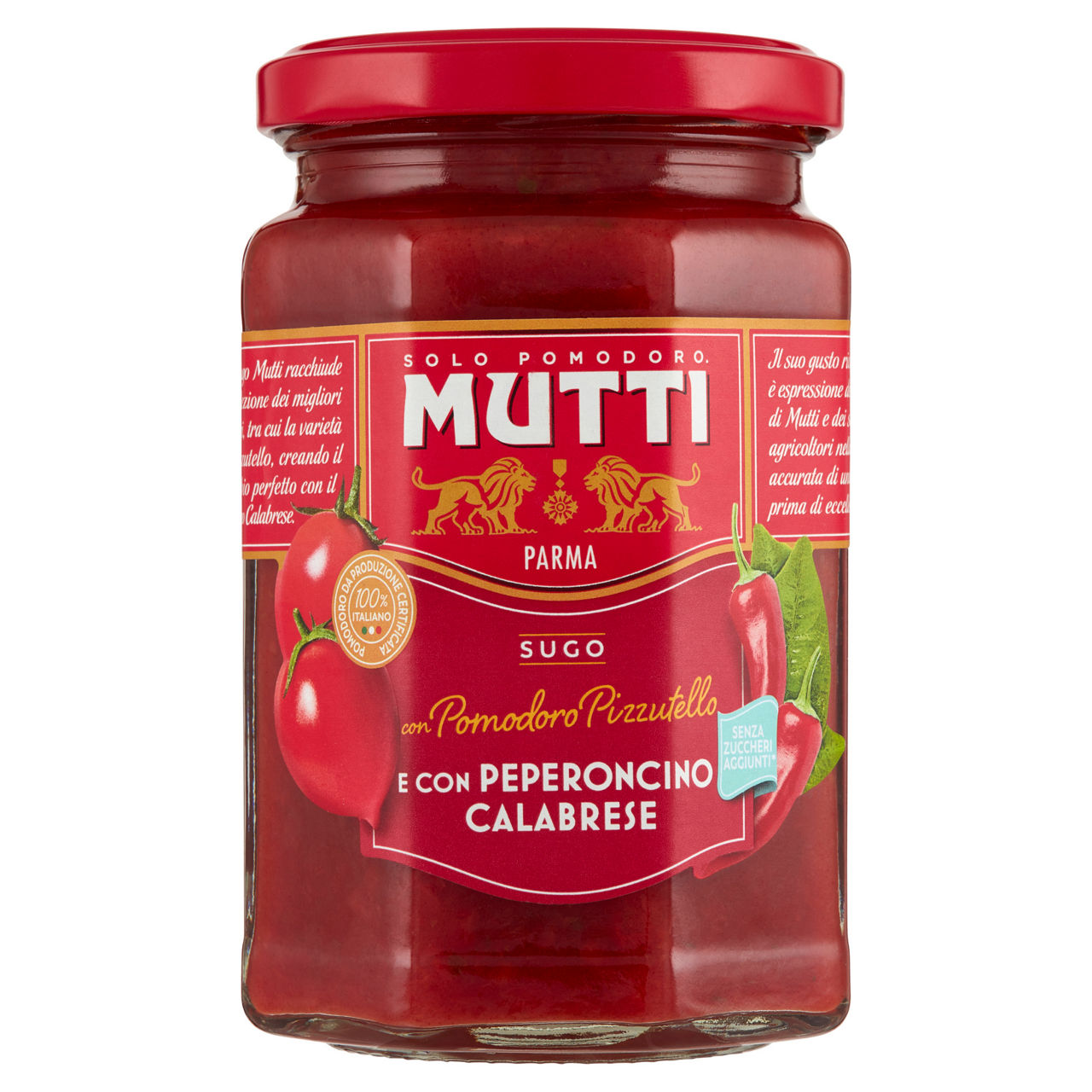 Sugo semplice pomodoro e peperoncino 280 gr - Immagine 01