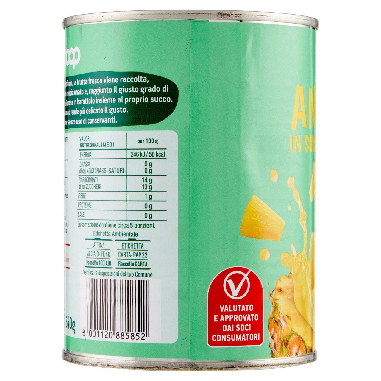 Ananas in succo di ananas 565 gr - Immagine 41