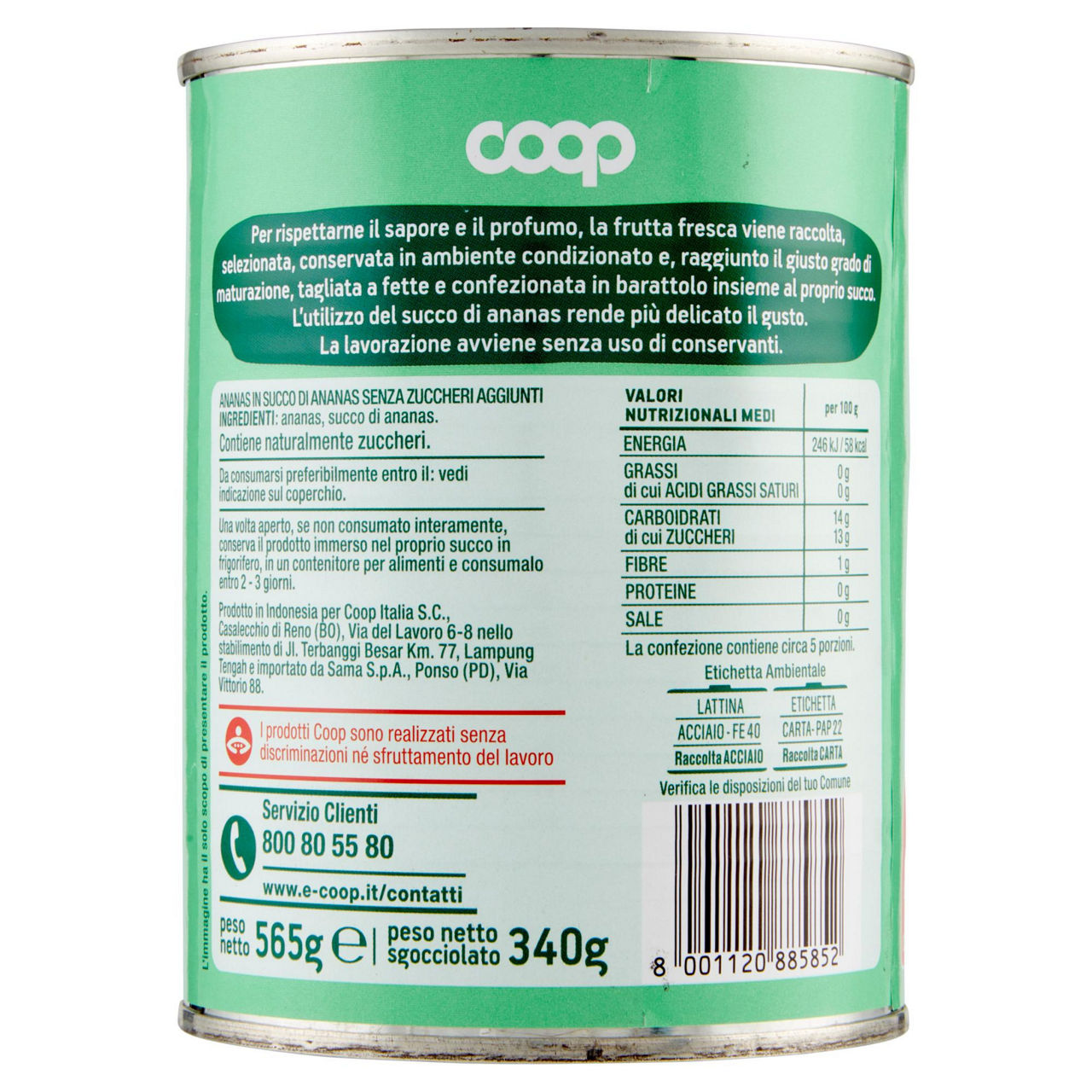 Ananas in succo di ananas 565 gr - Immagine 21