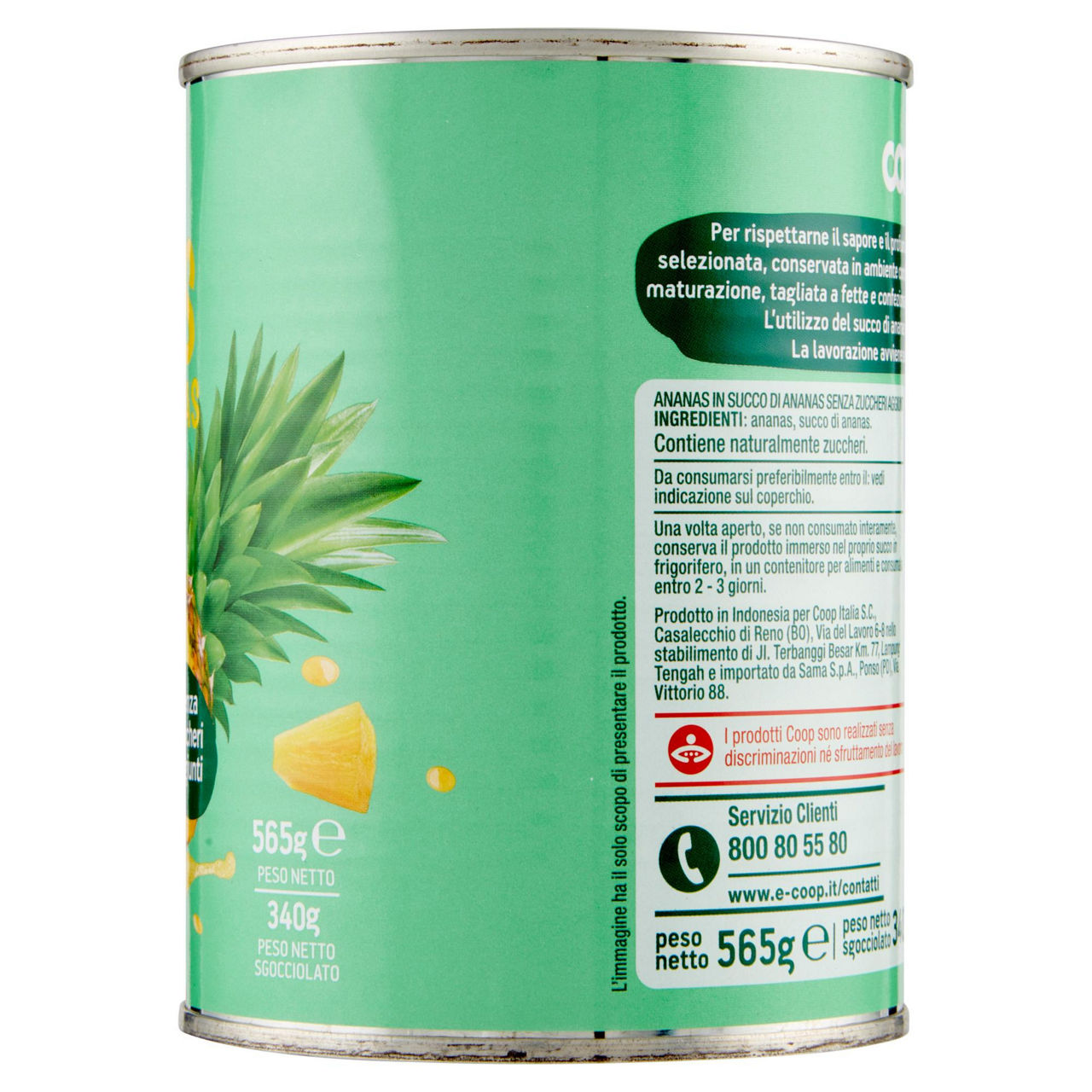 Ananas in succo di ananas 565 gr - Immagine 11