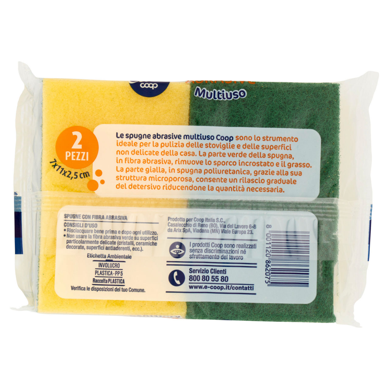 Spugne abrasive multiuso 2 pz - Immagine 61