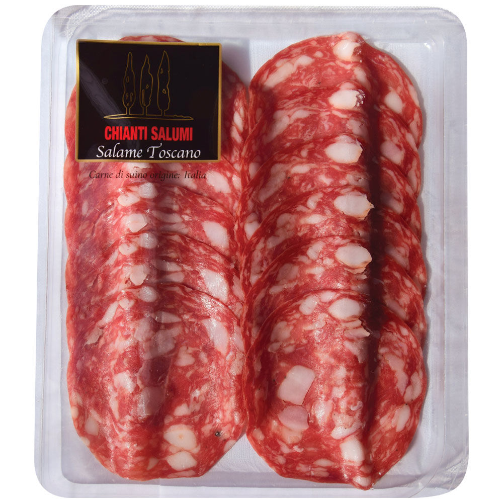Salame Toscano affettato 100 gr - Immagine 01
