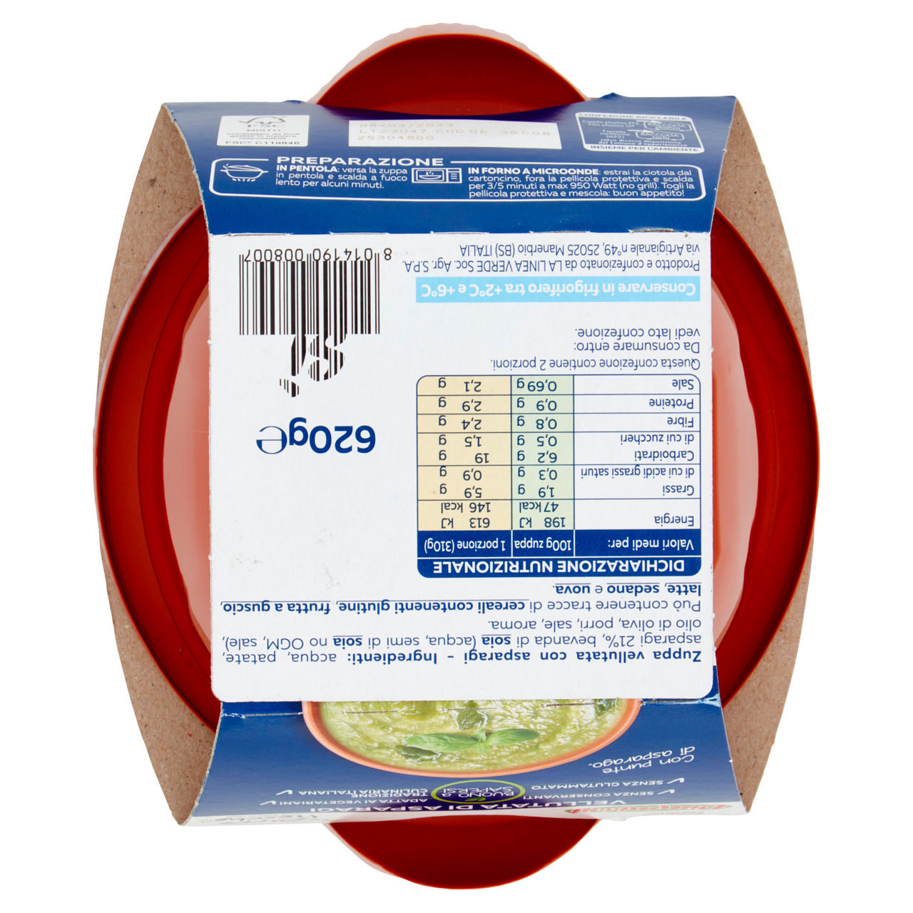 Vellutata di asparagi 620 gr - Immagine 41