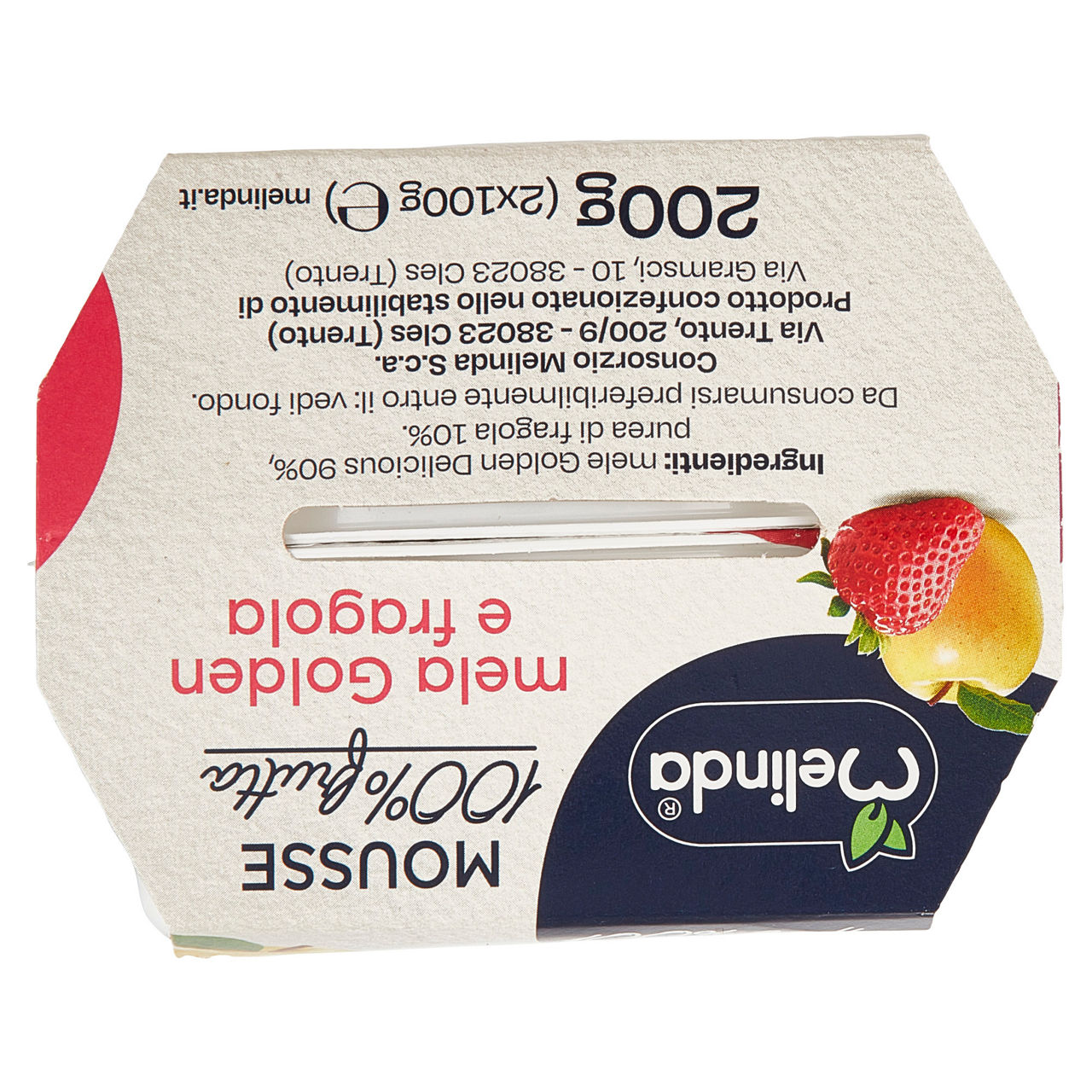 Mousse 100% mela e fragola 2 pz da 100 gr - Immagine 51