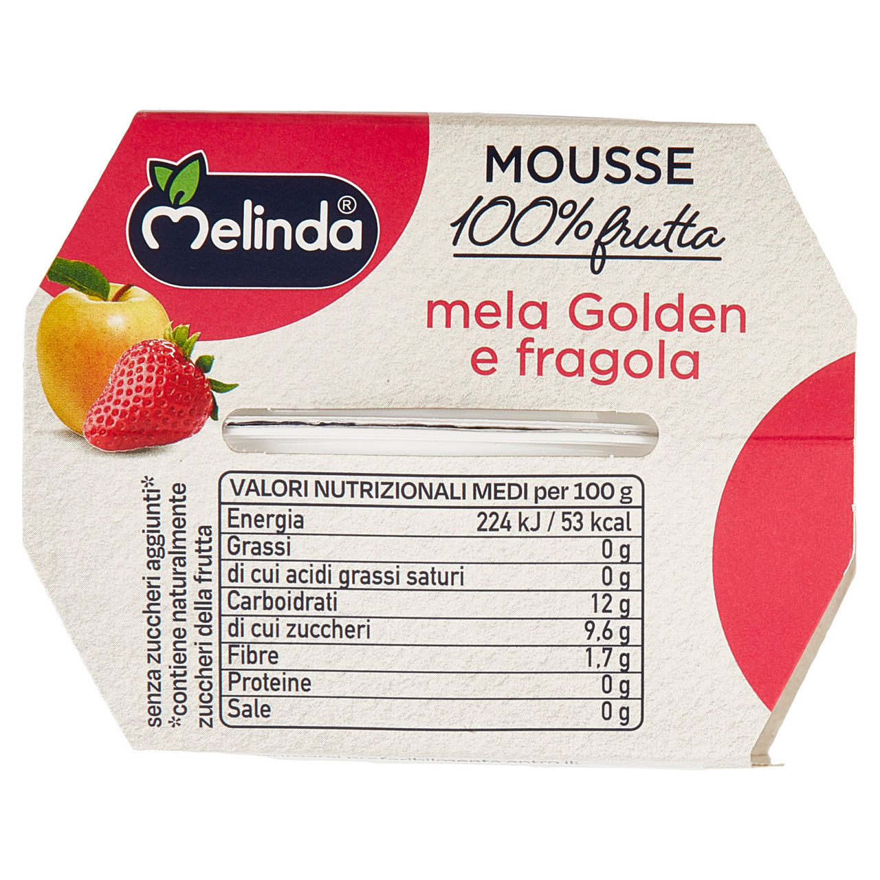 Mousse 100% mela e fragola 2 pz da 100 gr - Immagine 11