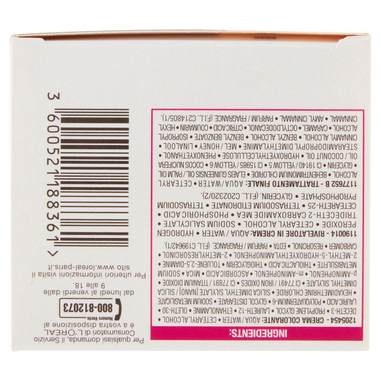 Colorazione trat. senza ammoniaca casting creme gloss  n.535 chocolat sc.pz.1 - Immagine 11