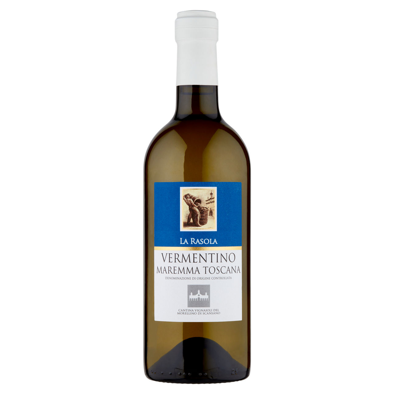 Vino bianco Rasola Vermentino Maremma Toscana DOC 750 ml - Immagine 01