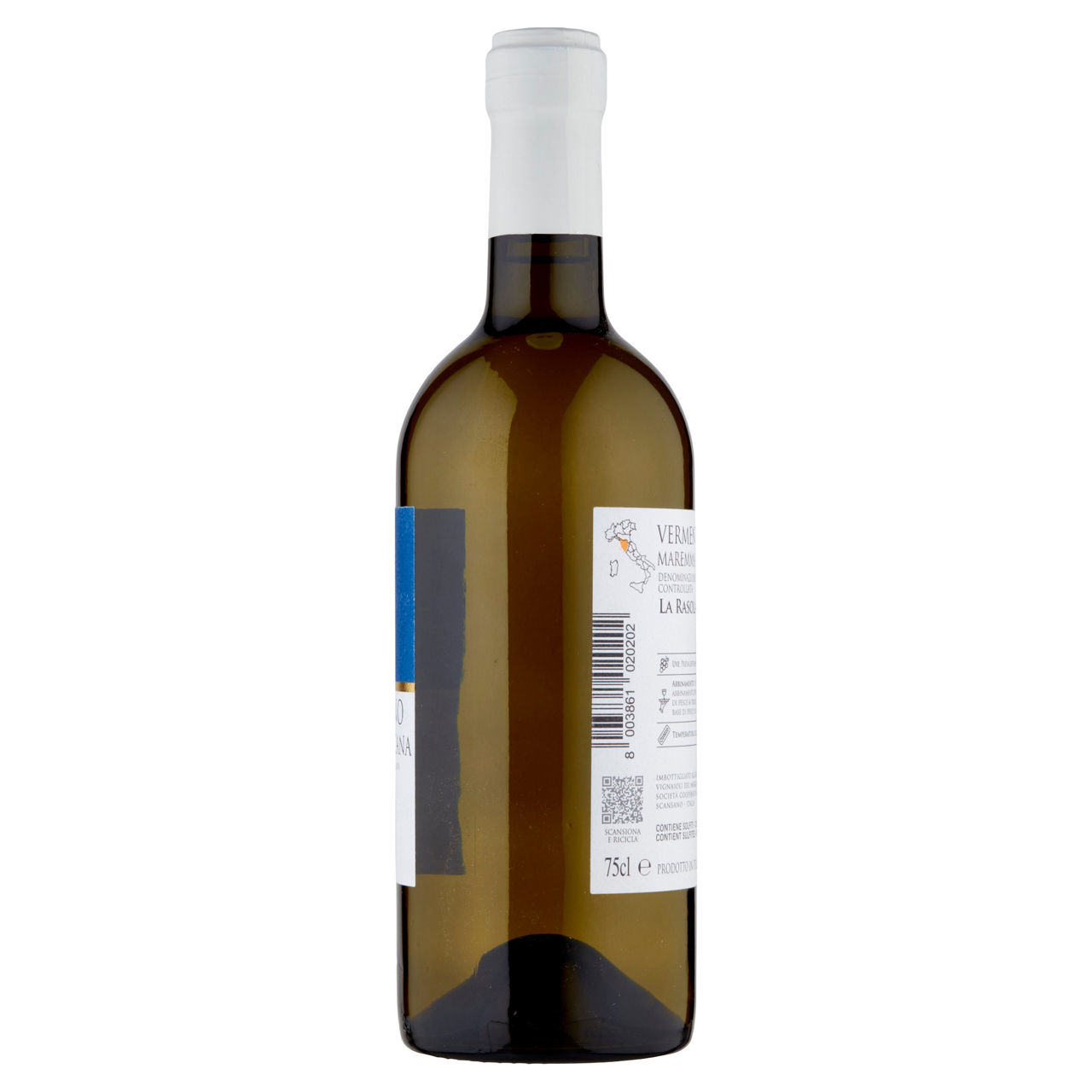 Vino bianco Rasola Vermentino Maremma Toscana DOC 750 ml - Immagine 51