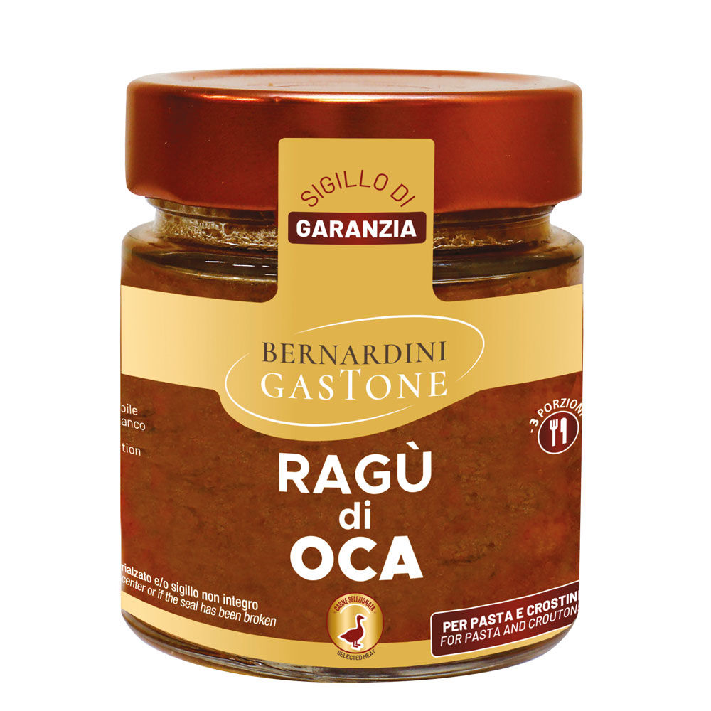 Rag&ugrave; di oca 220 gr