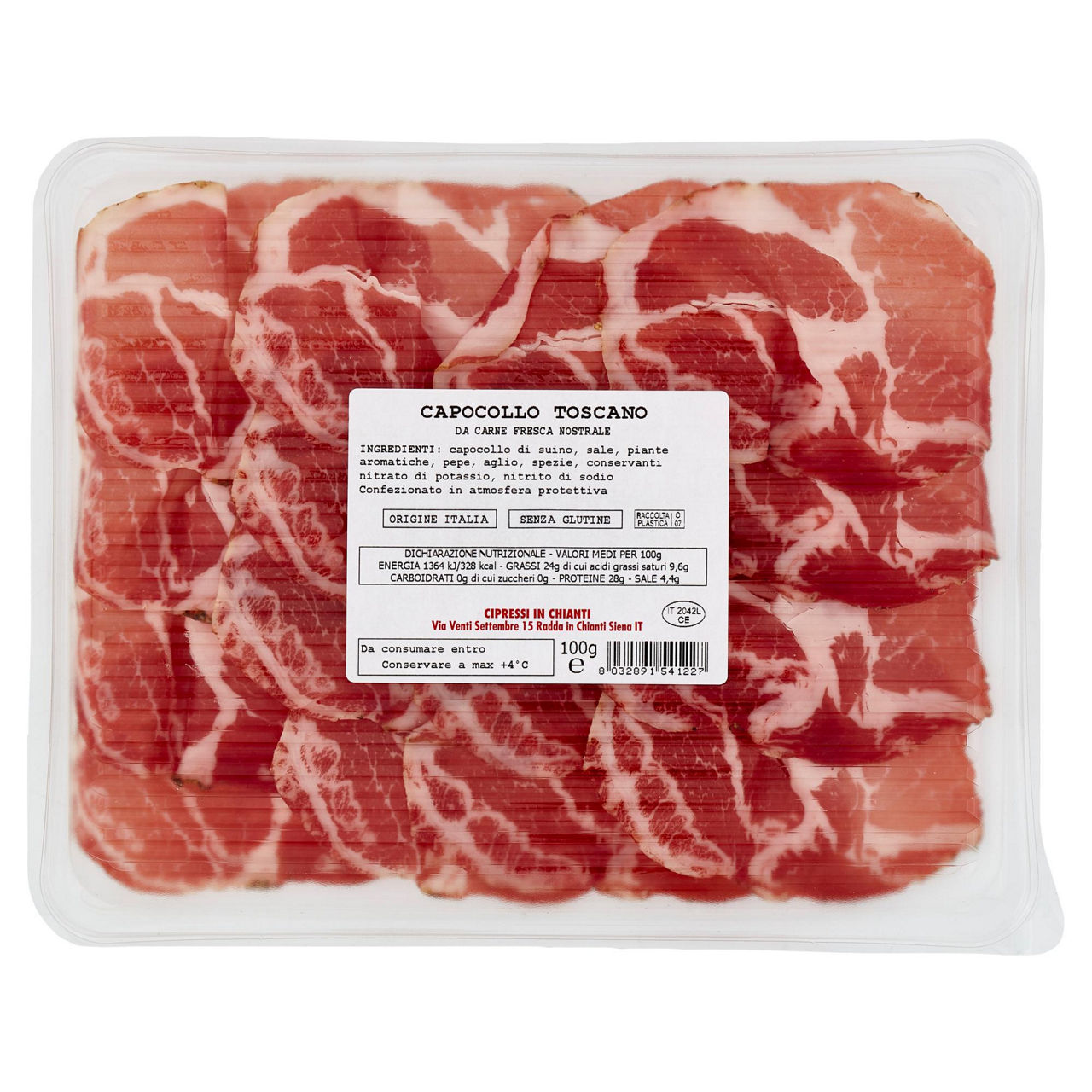 Capocollo Toscano affettato 100 gr - Immagine 31