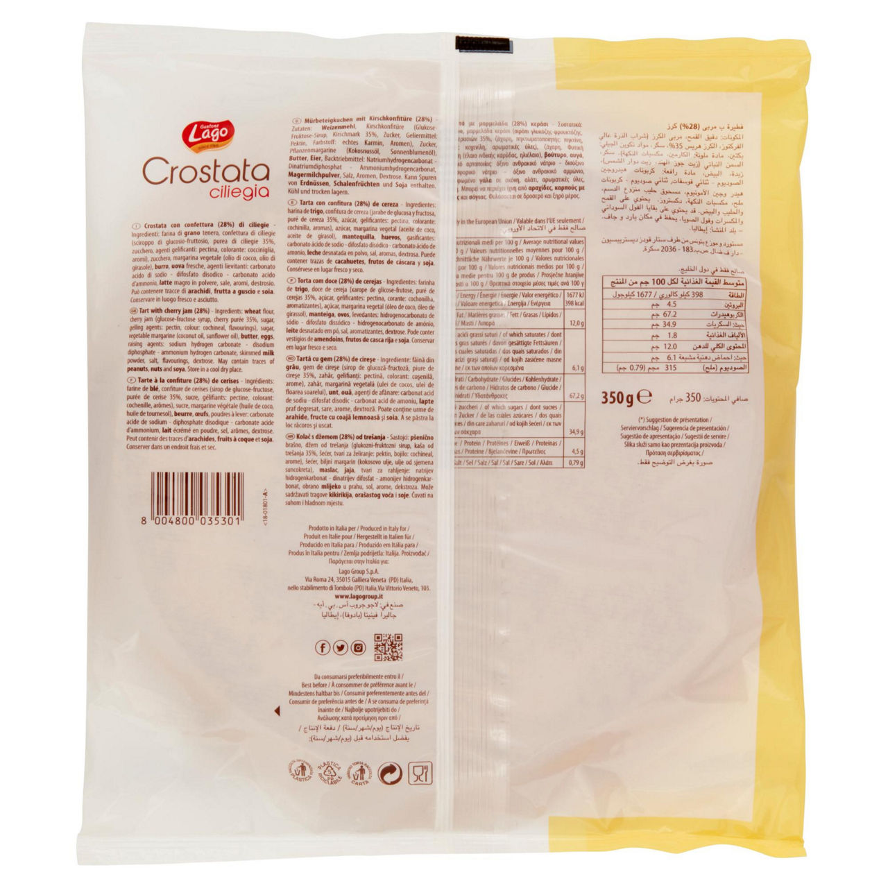 Crostata con confettura di ciliegia 350 gr - Immagine 41