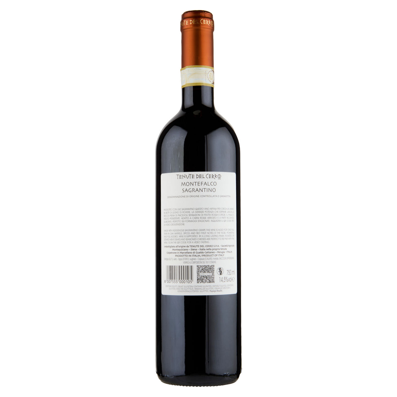 Vino rosso Montefalco Sagrantino Colpetrone DOCG 750 ml - Immagine 11
