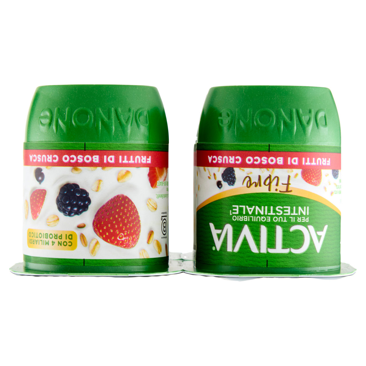 Yogurt fibre frutti di bosco e crusca 4 pz da 125 gr - Immagine 41