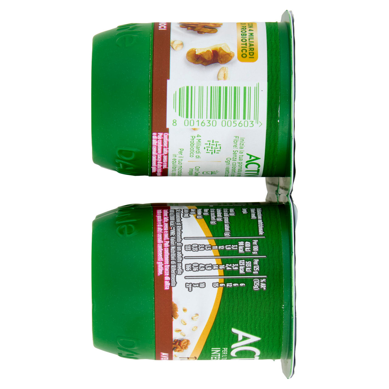 Yogurt fibre avena e noci 4 pz da 125 gr - Immagine 11