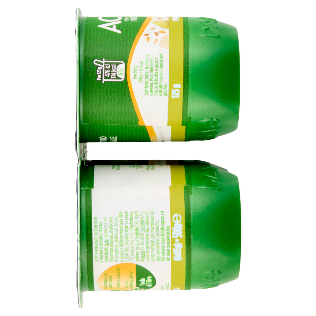 Yogurt fibre pera e cereali 4 pz da 125 gr - Immagine 11