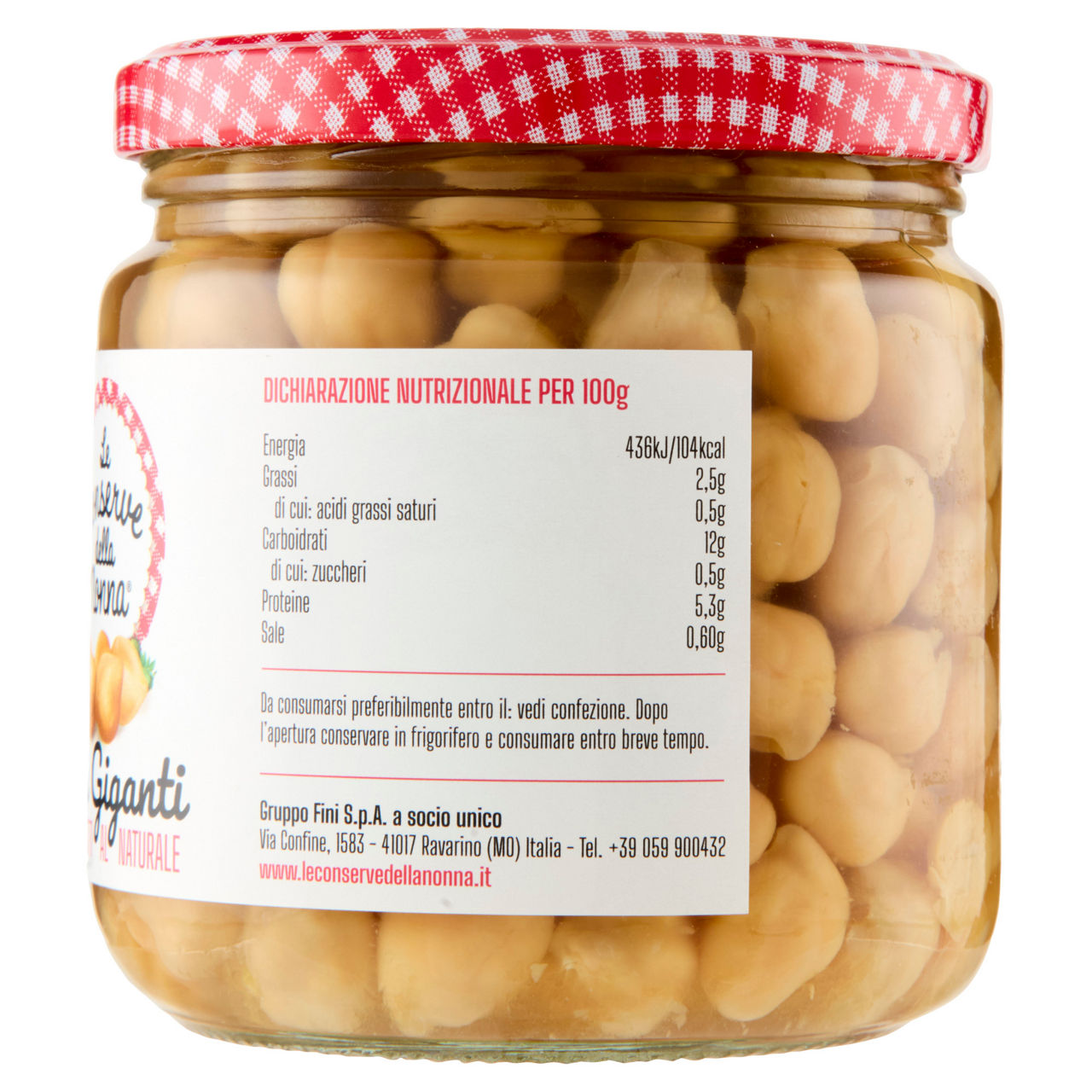 Ceci giganti cotti al naturale 260 gr - Immagine 31