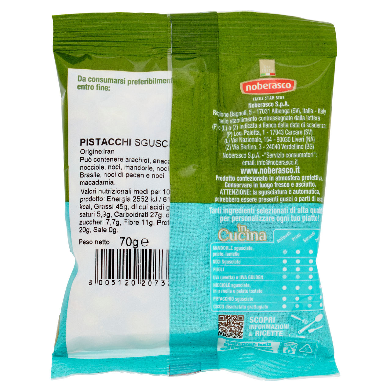 Pistacchi sgusciati 70 gr - Immagine 11