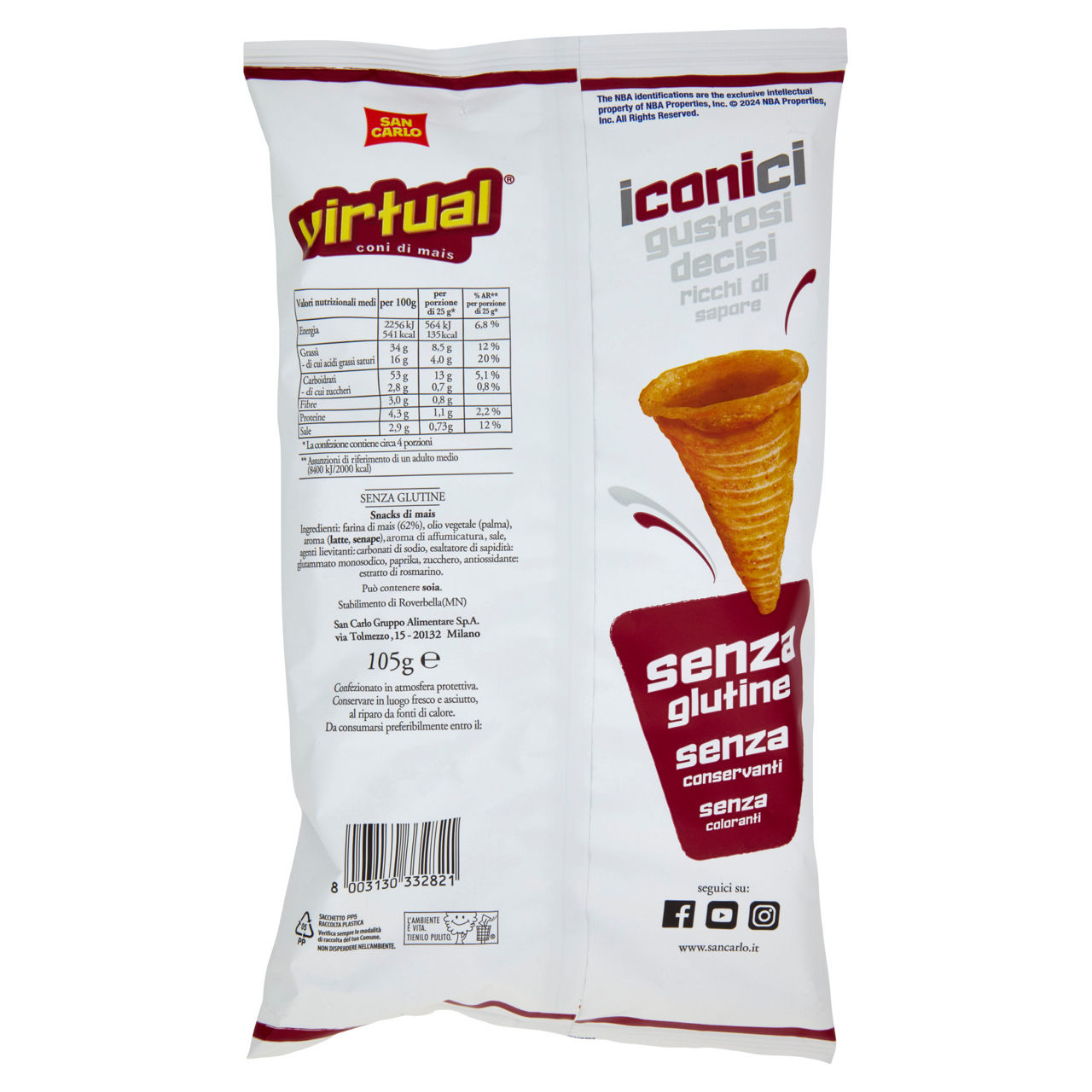 Coni di mais Virtual 105 gr - Immagine 11