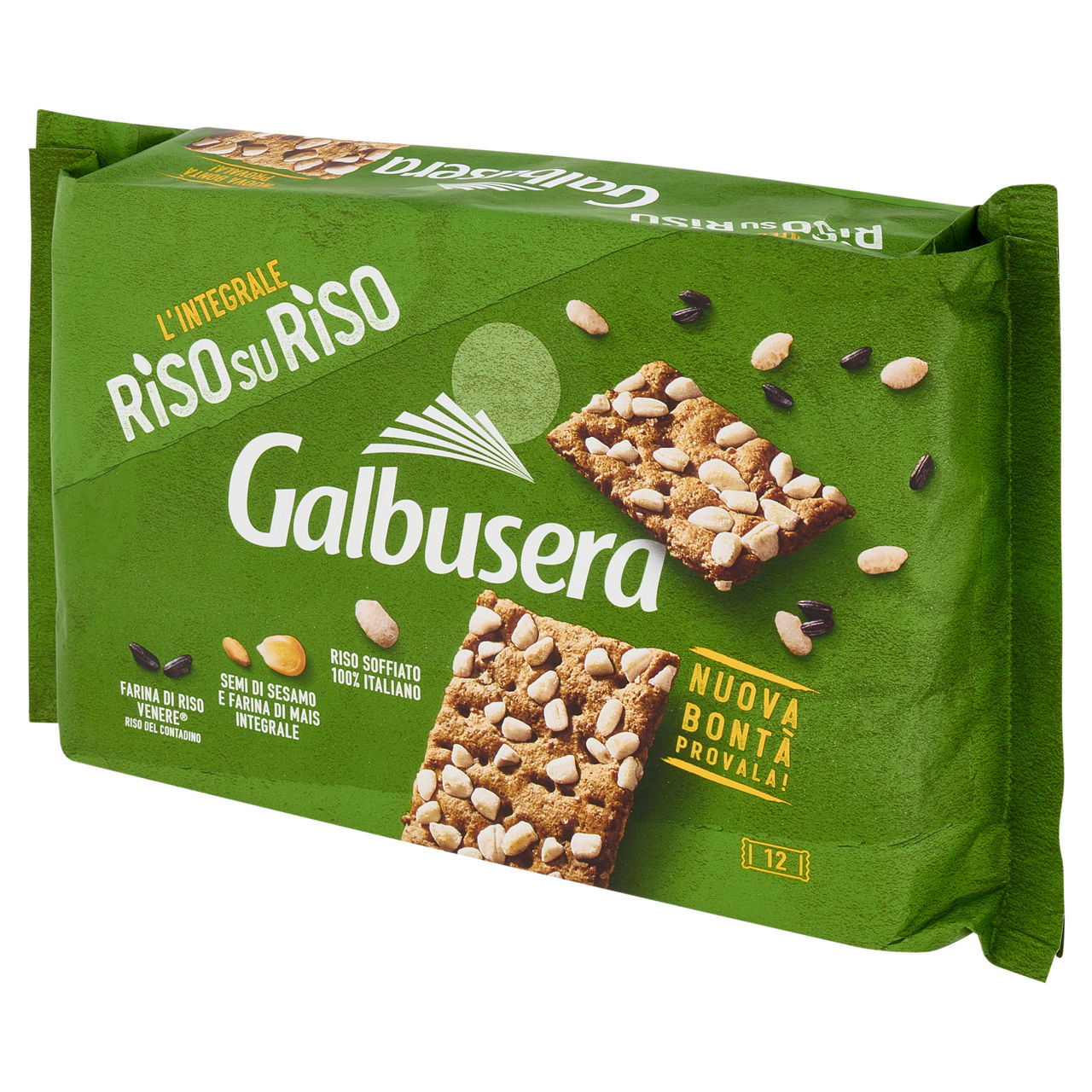 Crackers integrale con riso soffiato 380 gr - Immagine 11