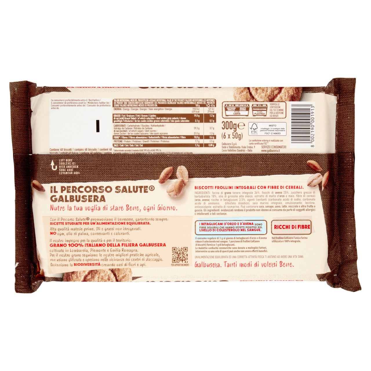 Biscotti frollini integrali ColCuore 300 gr - Immagine 31