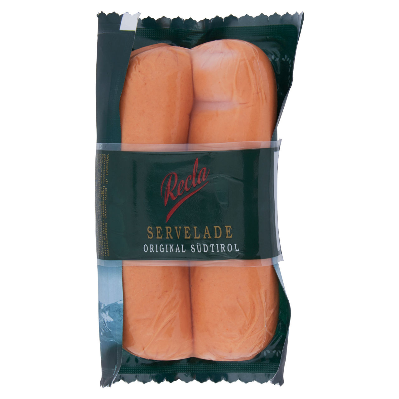 Würstel di puro suino leggermente affumicato 200 gr