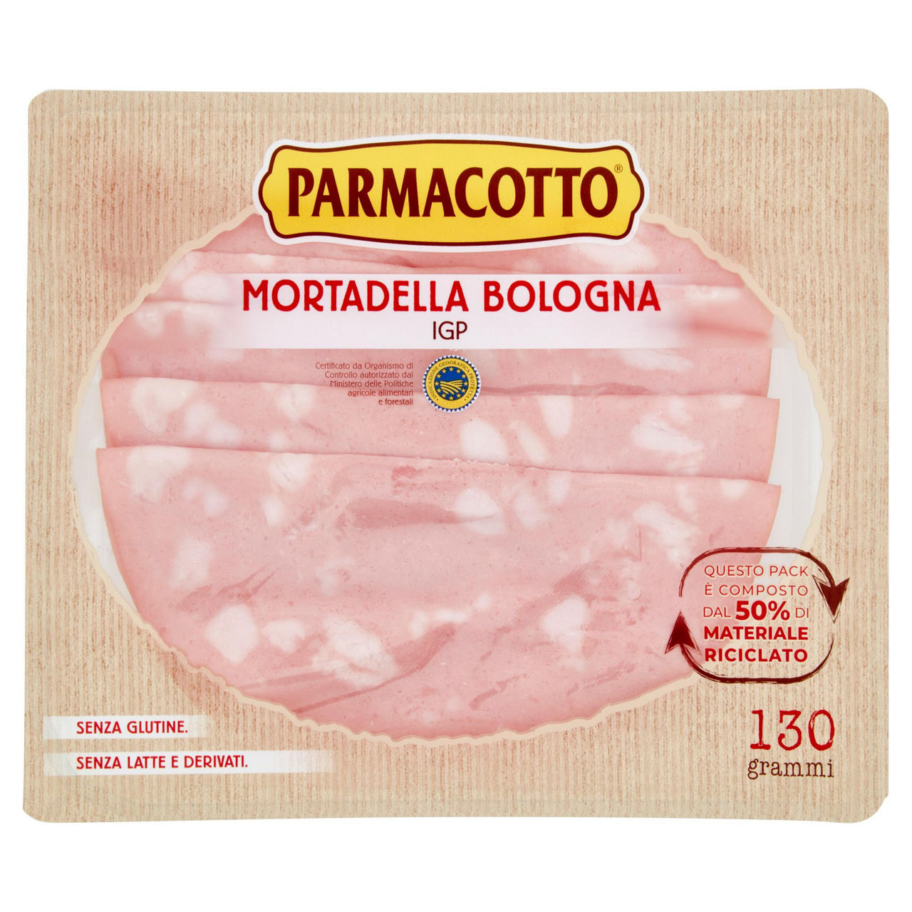 Mortadella Bologna IGP a fette 130 gr