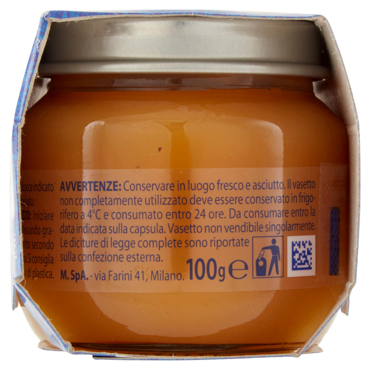 Omogeneizzato di mela e albicocca 2 pz x 100 gr - Immagine 51