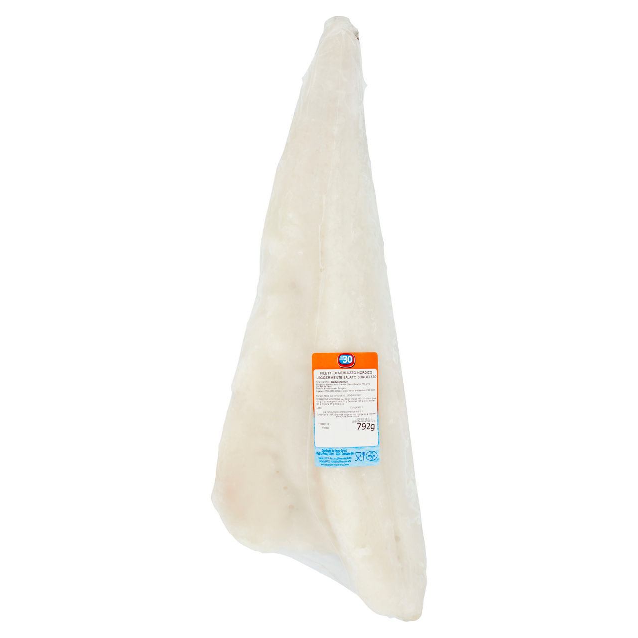 Filetto di merluzzo Nordico salato e surgelato - Immagine 01