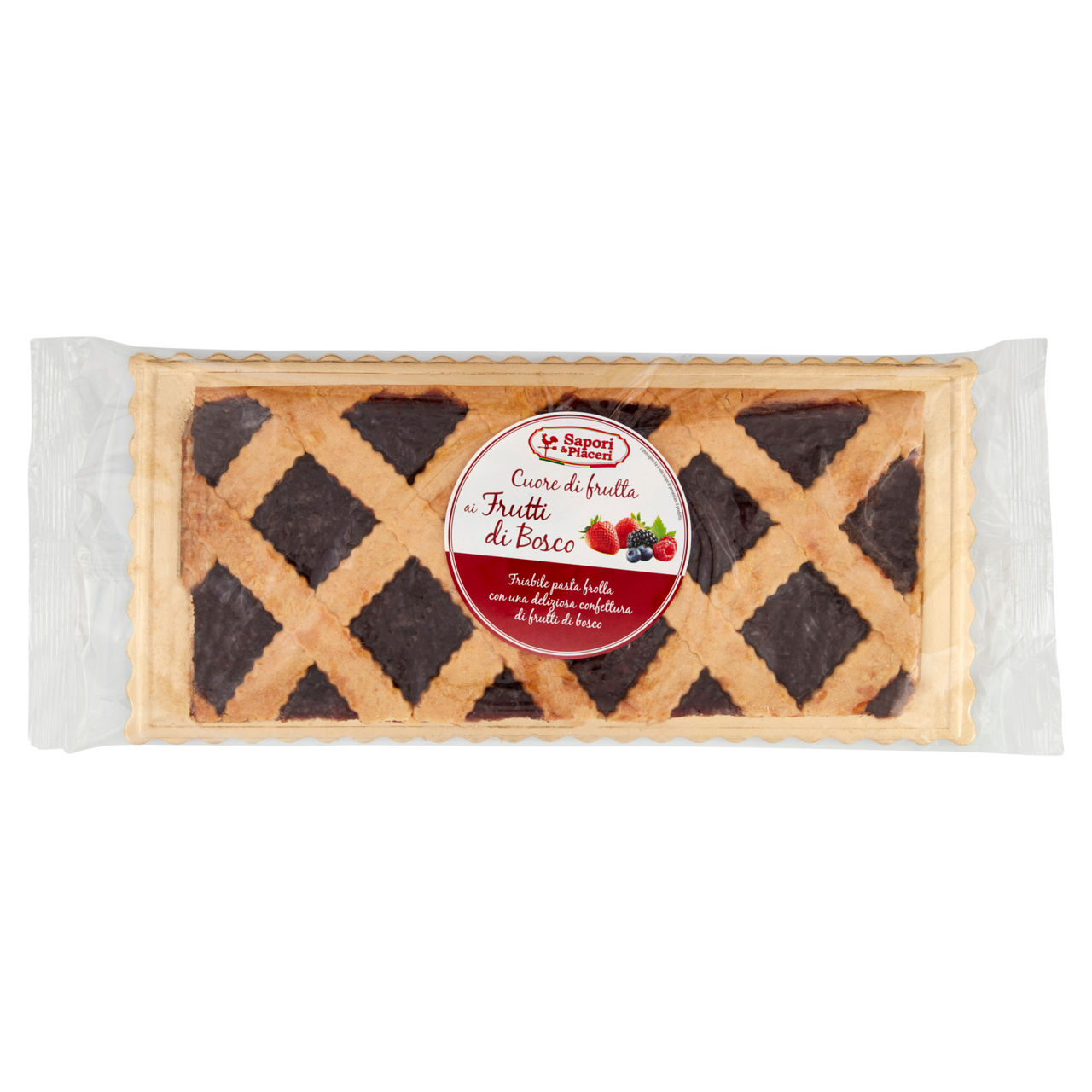 Crostata ai frutti di bosco 450 gr