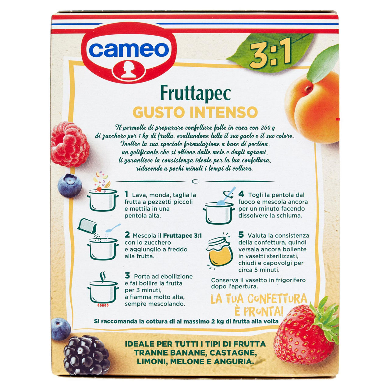 Preparato per confetture e gelatine Fruttapec 50 gr - Immagine 21