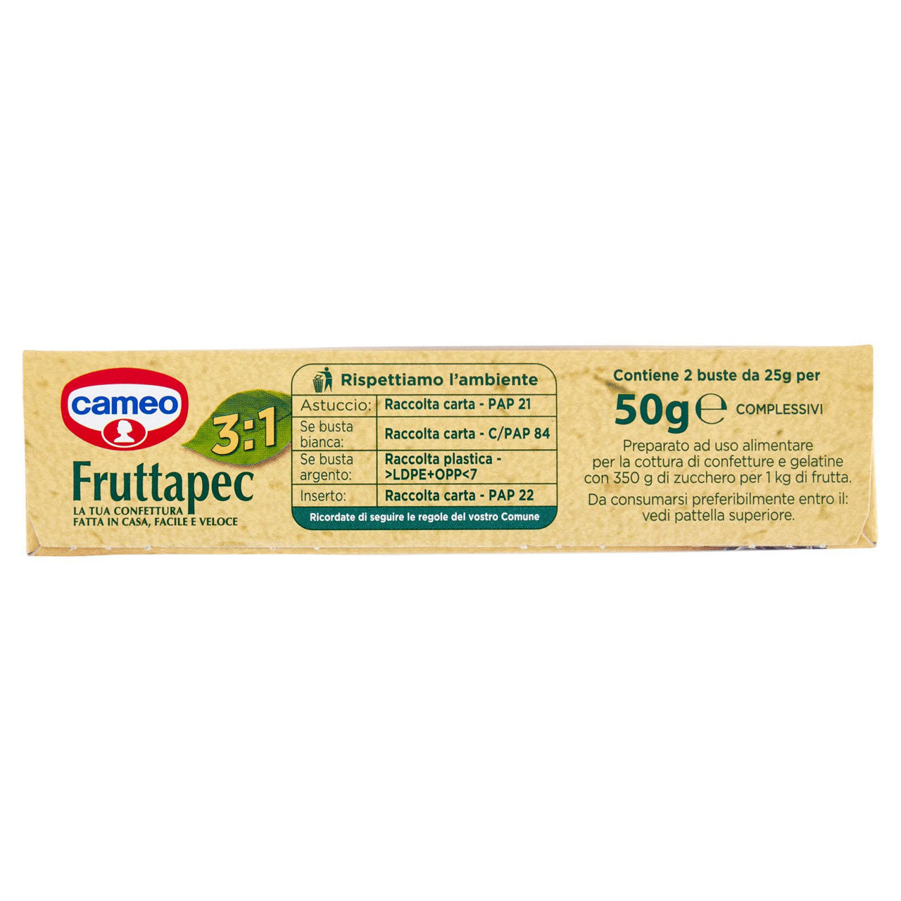 Preparato per confetture e gelatine Fruttapec 50 gr - Immagine 41
