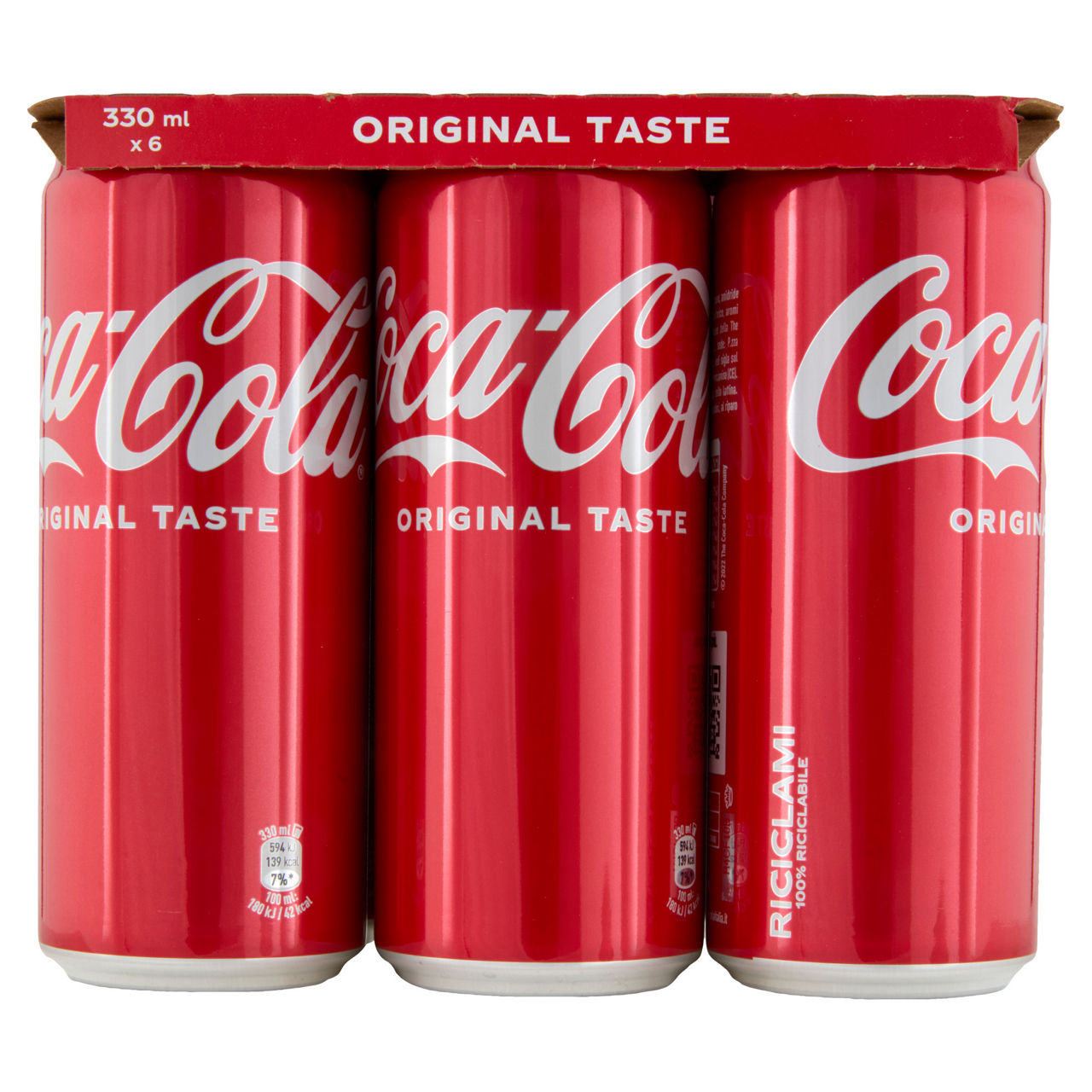 Coca-Cola in lattina 6 pz x 330 ml - Immagine 21