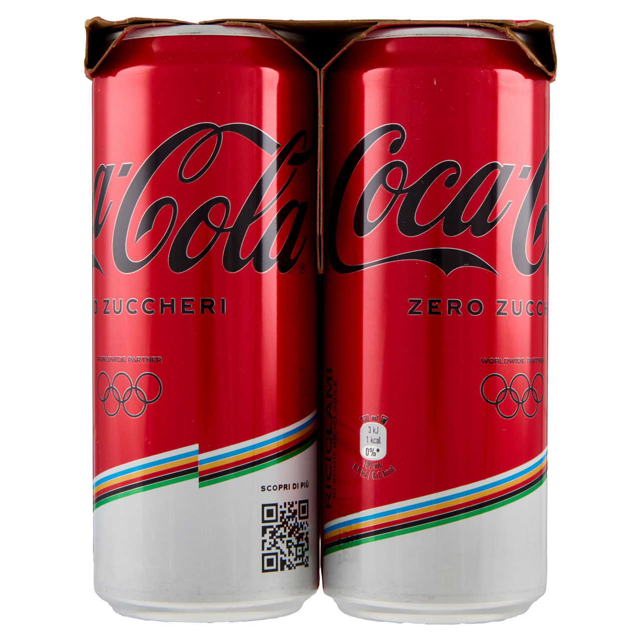 Coca-Cola zero zuccheri in lattina 6 pz x 330 ml - Immagine 51