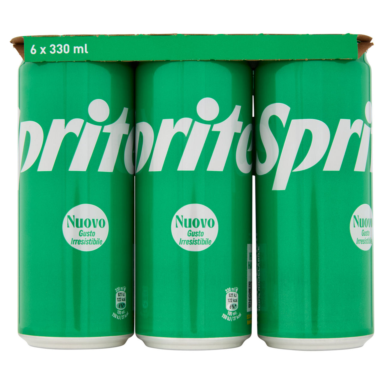 Sprite in lattina 6 pz x 330 ml - Immagine 01