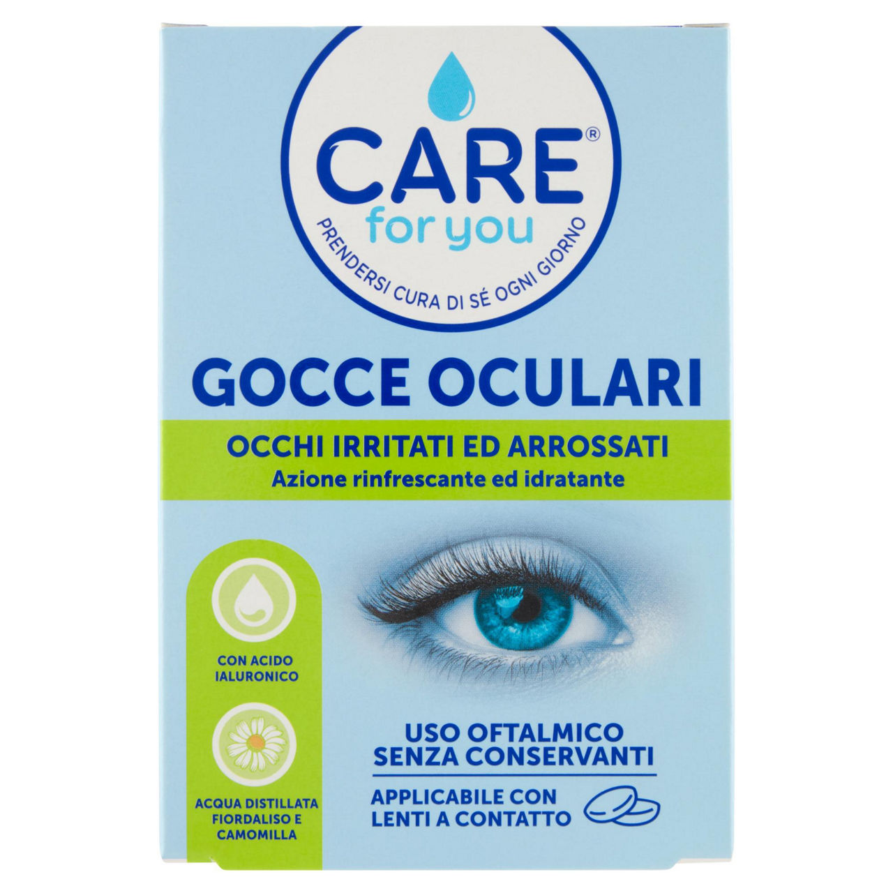 Gocce oculari care for you monodose x 0,5ml conf. pz. 10 - Immagine 01