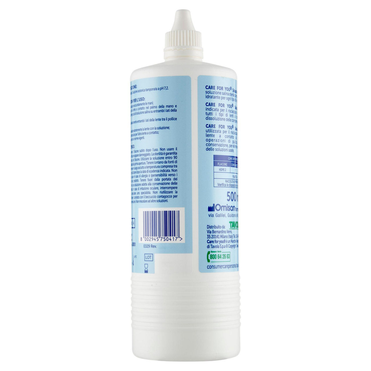 Soluzione salina care for you fl. ml. 500 - Immagine 41
