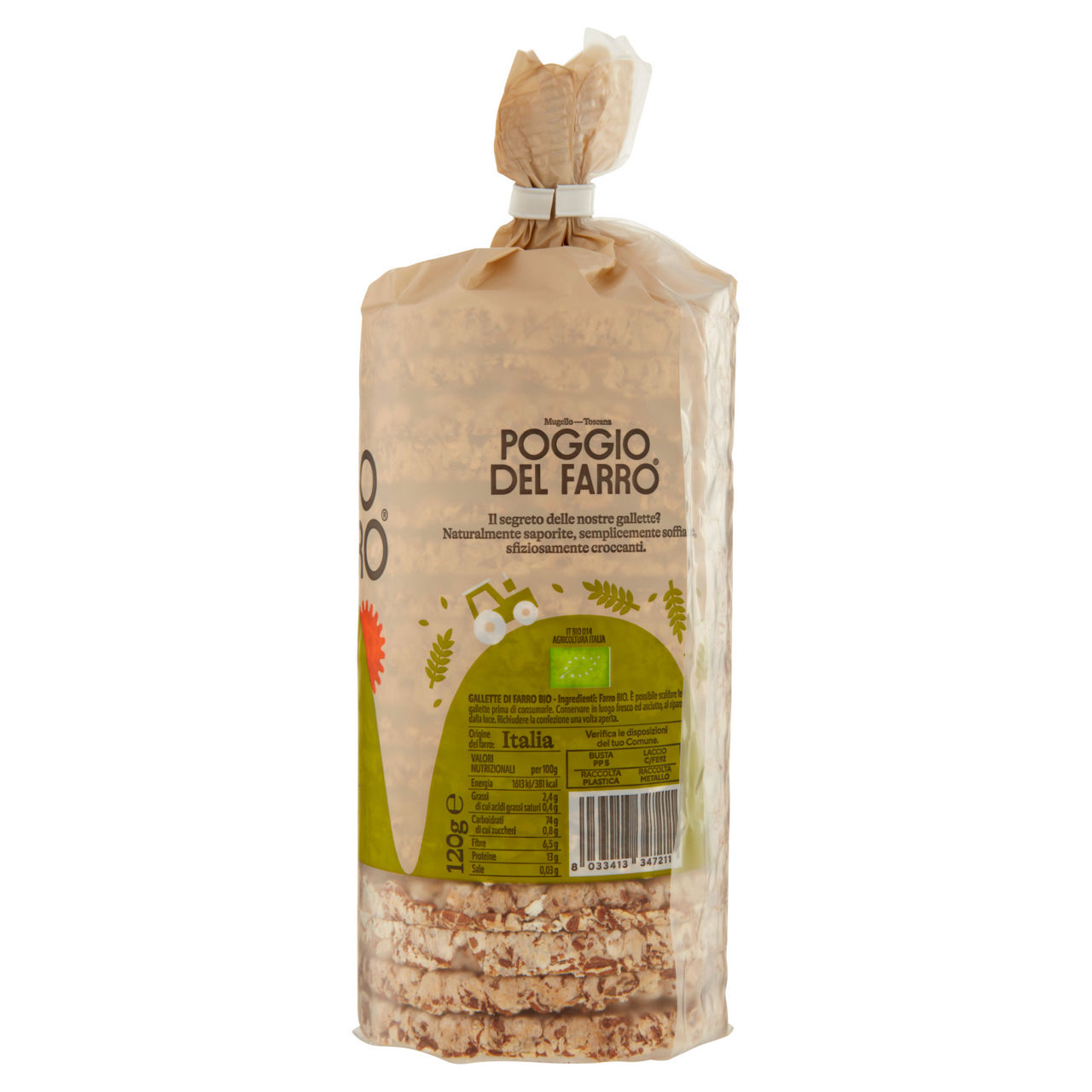 Gallette di farro bio 120 gr - Immagine 51