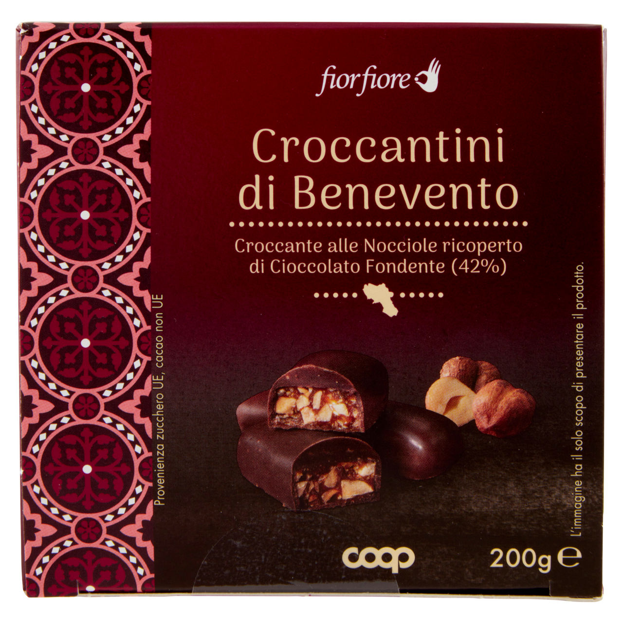 Croccantini di Benevento alle nocciole ricoperti di cioccolato fondente 200 gr - Immagine 61