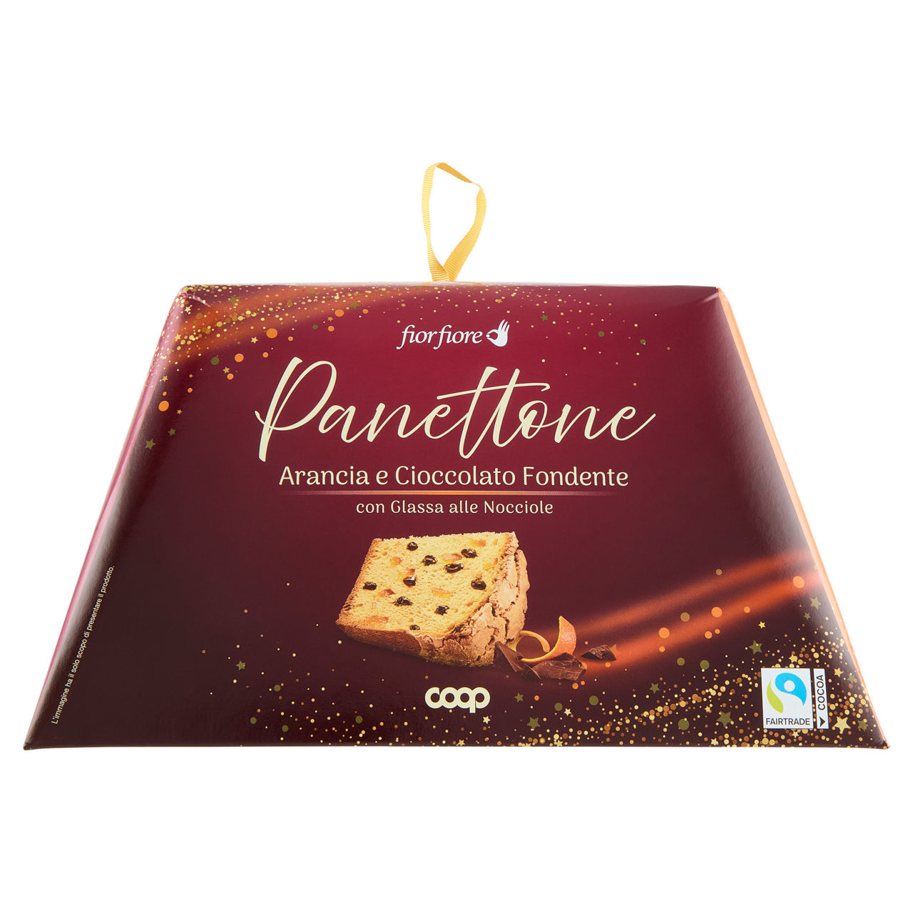 Panettone arancia e cioccolato fondente 1 kg