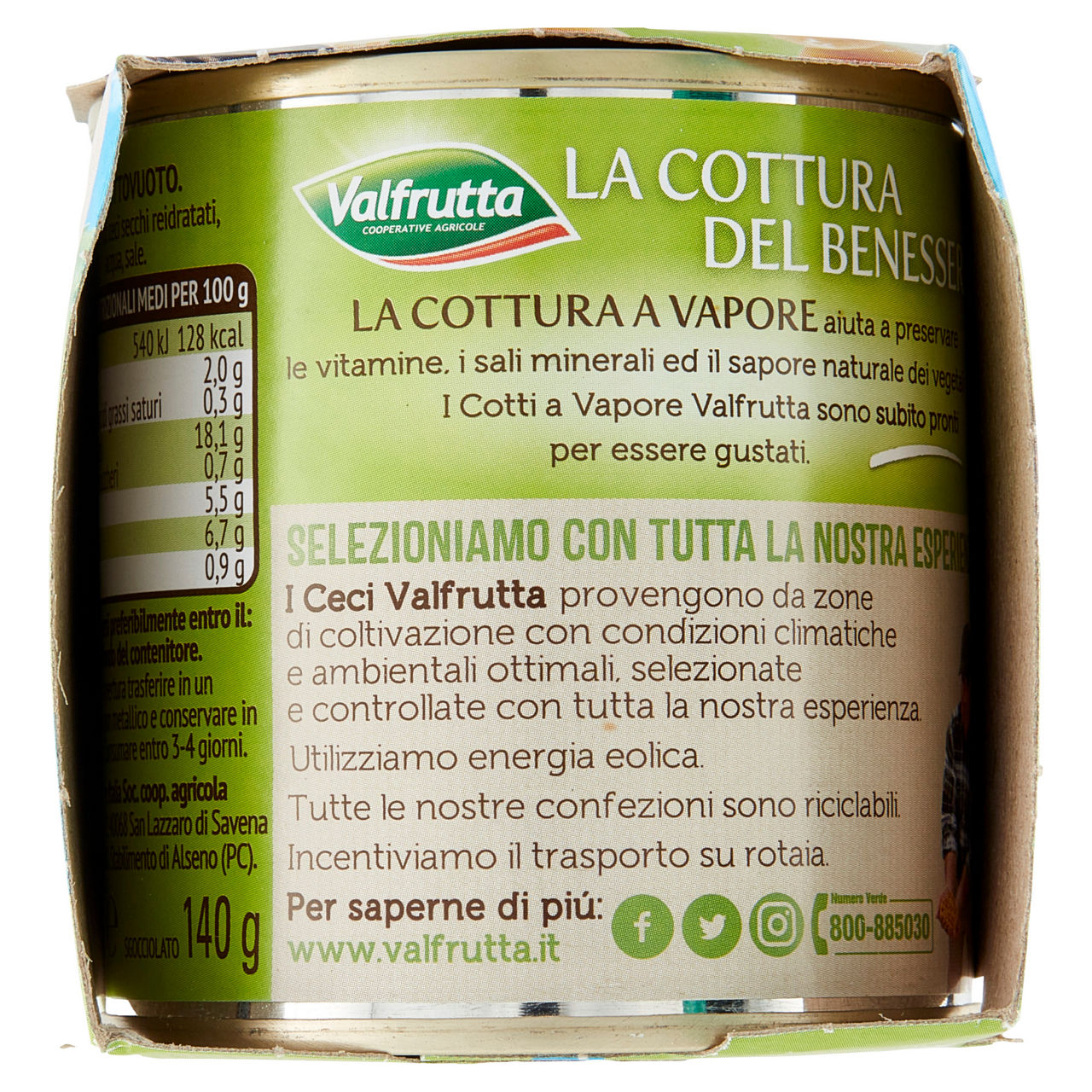 Ceci italiani cotti al vapore 3 pz x 140 gr - Immagine 41