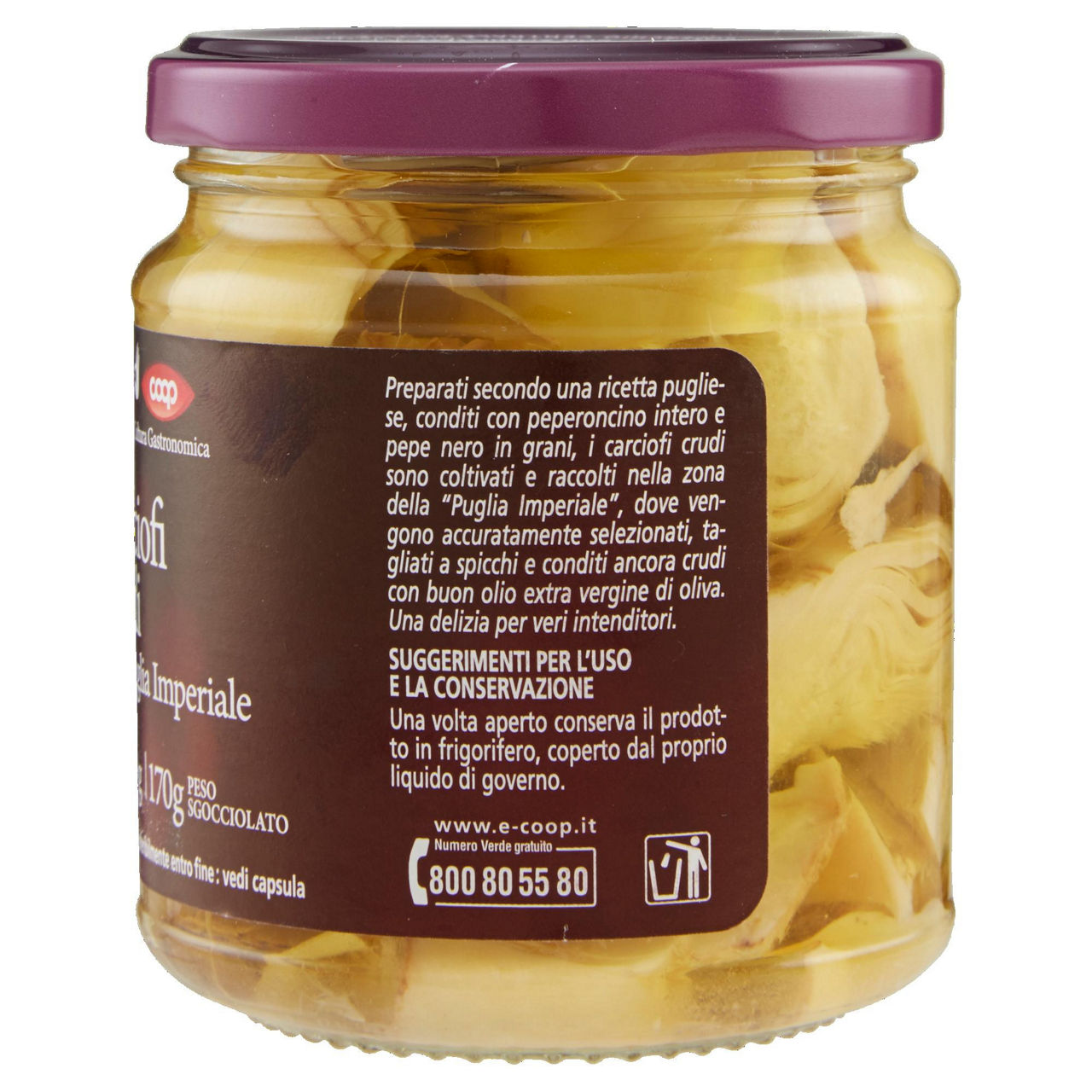 Carciofi crudi della puglia imperiale 280 gr - Immagine 41