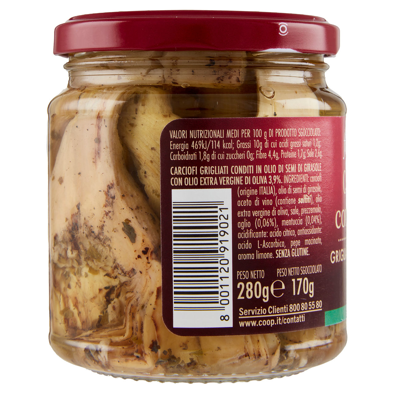 Carciofi con gambo grigliati alla Romana 280 gr - Immagine 41