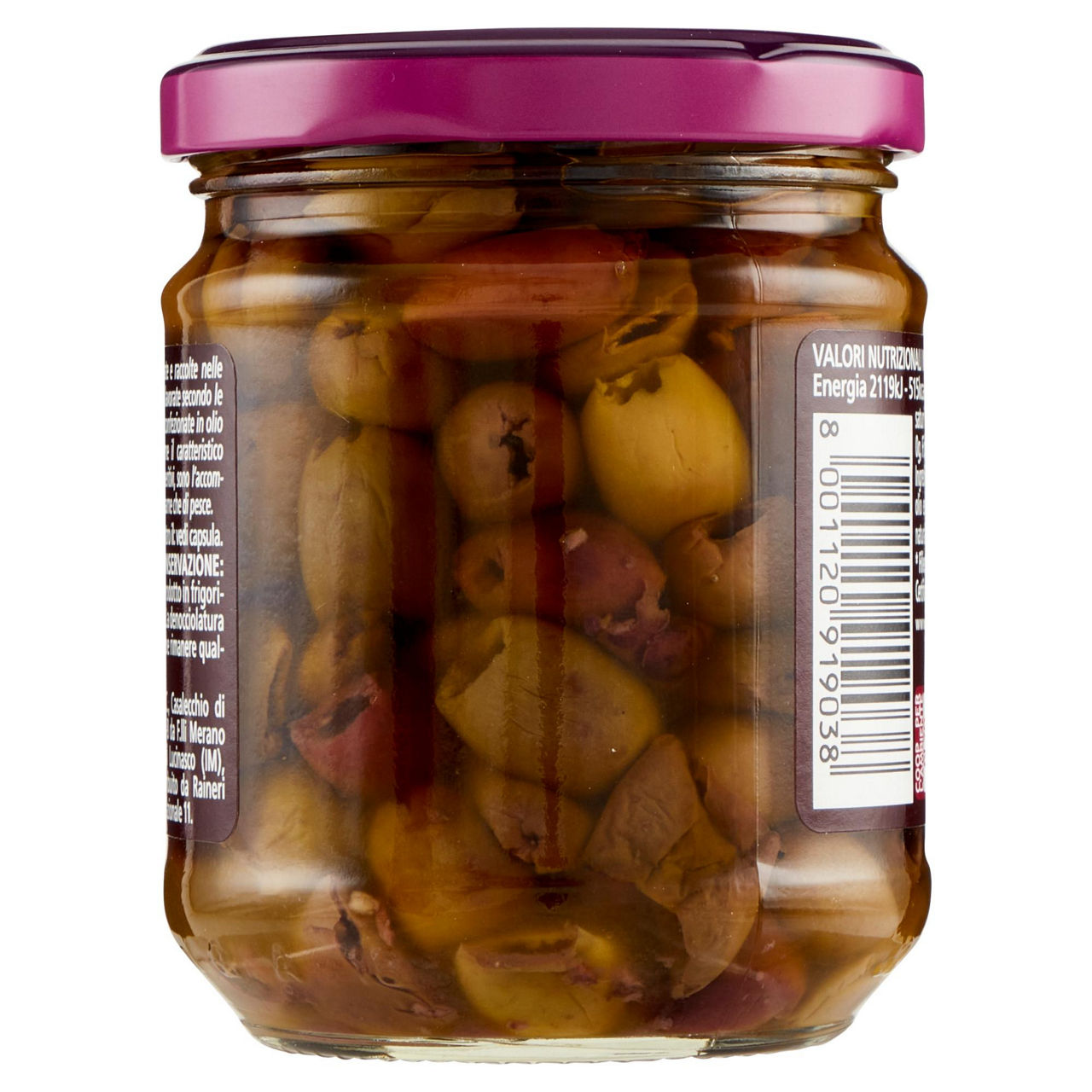 Olive Taggiasca denocciolate in olio extra vergine di oliva 180 gr - Immagine 101