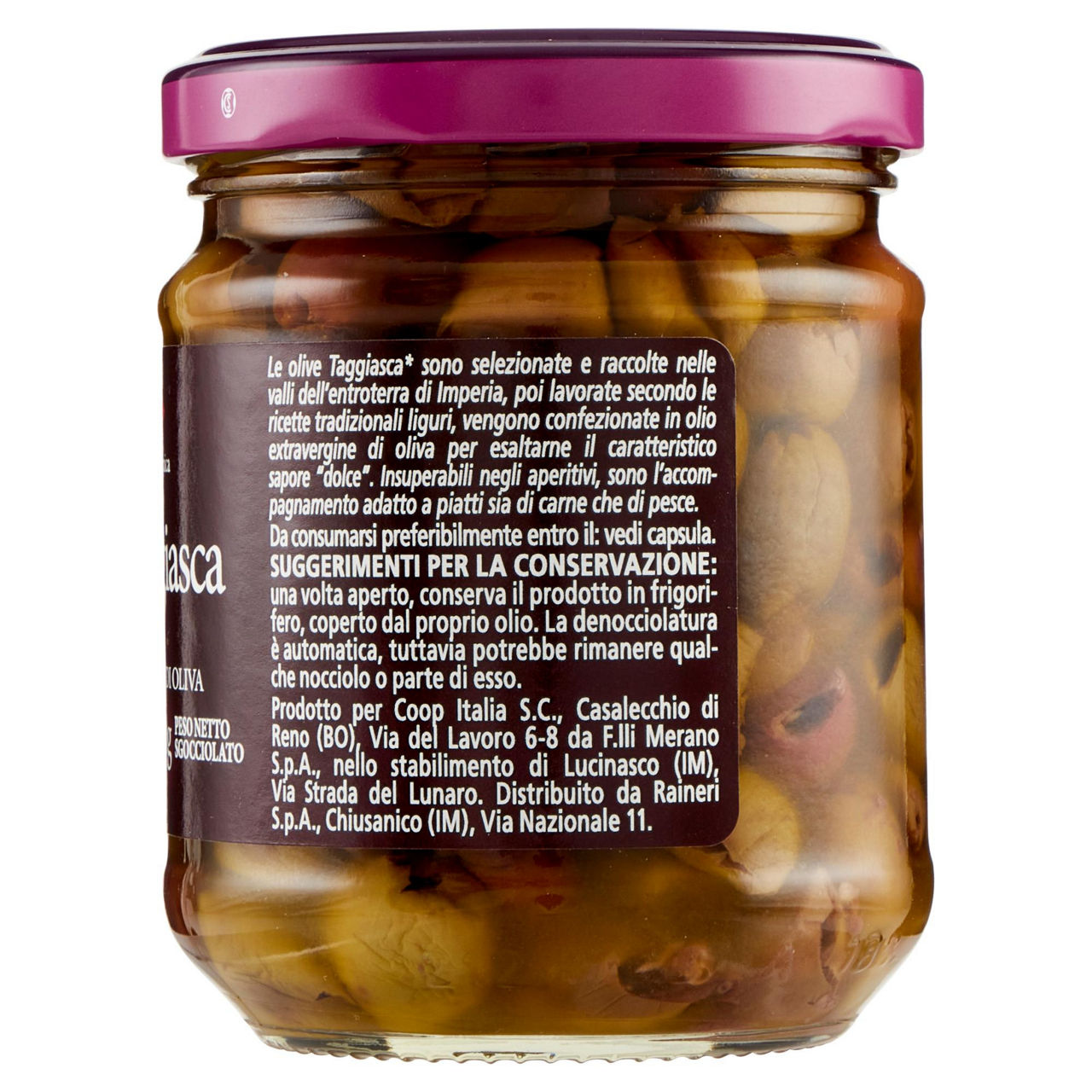 Olive Taggiasca denocciolate in olio extra vergine di oliva 180 gr - Immagine 21